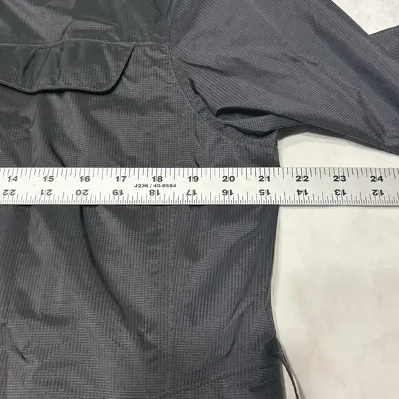 LL Bean Rain Jacket/Trench Coat Women's Large - Picture 8 of 16